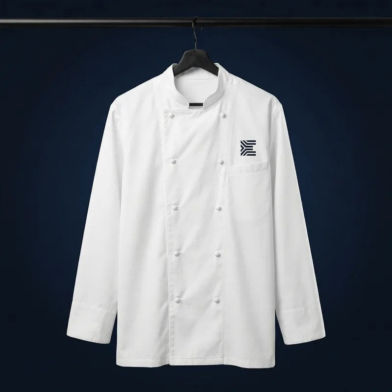 Uniforme de chef bordado