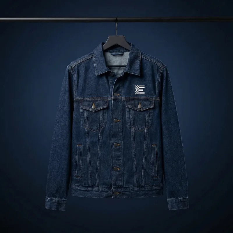 Chaqueta Jean de INNVOLO, lista para personalizar con el logo del cliente